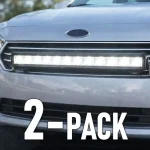 Akciós ár Első LED-es lámpa + nappali menetfény, 47W, 3340lm, 12/24V/2-PACK! [L3418]