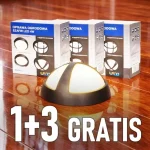 Akció LED fali lámpa SZAFIR 4W, 270lm, függőleges mintázattal, 1+3 gratis! [OR-OP-6020LPMP3]