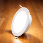 Expressz szállítás Beépíthető LED panel 12W-os tápegységgel, 1200lm, háttérvilágítás, kerek