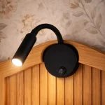 Alacsony ár LED éjjeli lámpa 3W, 120lm, CREE CHIP, fekete