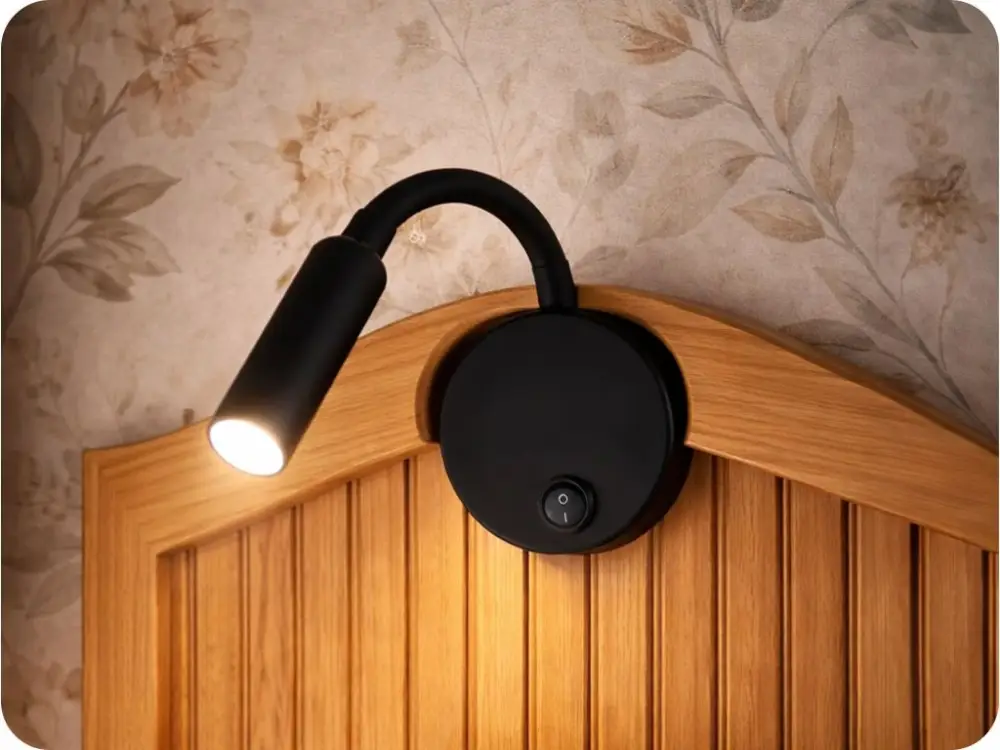 Alacsony ár LED éjjeli lámpa 3W, 120lm, CREE CHIP, fekete
