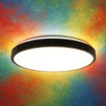 LED lámpa 24W, 2500lm, kerek, fekete keret Vedd meg online