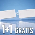 Beépíthető LED-panel 24W-os tápegységgel, 2640 lm, CCT, Backlit, négyzet alakú, 1+1 gratis! Exkluzív ajánlat