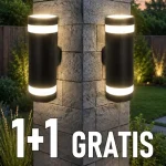 Fali LED lámpa 18W, 1400 lm, kerek, fekete, CCT, 1+1 gratis! [SLI003026CCT_PW] Biztonságos fizetés