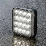 Téglalap alakú LED tolatólámpa 16xLED, 1.9W, 12/24V, IP67 [L2502] Prémium