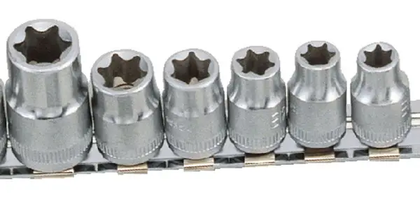 Crowafej készlet, E-torx, 1/4", 3/8", 1/2", 14 darabos Kedvezményes ár