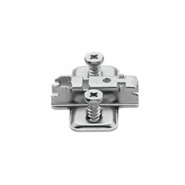 Ne maradj le BLUM Clip szerelőtalp 173L8130 / kereszt, 3 mm, eurocsavaros / Nikkel