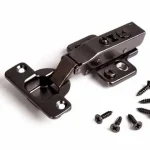 Prémium BÚTORPÁNT HOME BOX HB-203 BLACK CSILLAPÍTOTT RÁÜTŐDŐ PÁNT +EXC.ALÁTÉT+CSAVAR FEKETE NIKKEL