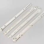FIÓKRENDSZER - GÖRGŐS FIÓKCSÚSZÓ 02101 ÖNBEHÚZÓS 350 mm TEHERB: 25 kg KRÉM RAL9001 Exkluzív ajánlat