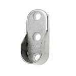 GARDRÓB - VÁLLFATARTÓ RÚD RÚDTARTO RT03 OVÁLIS RÚDHOZ 43x19mm NIKKEL Bestseller