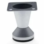 LÁBAK - FÉM DESIGN LÁB EM-077-A 50mm MATT KRÓM Szuper ajánlat