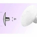 SZERELVÉNYEK - ÖSSZEHÚZÓ CV01 TAKARÓSAPKA ÁTM:12mm FEHÉR Kedvezmény