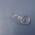 Csak ma SZERELVÉNYEK - MŰANYAG ÜVEGBESZORÍTÓ KLIP 3,3 MM ÁTLÁTSZÓ