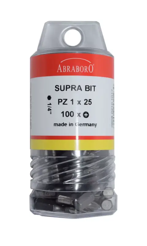 Szuper ajánlat SUPRA BIT MASTERPACK PZ3x25 MM - ABRABORO