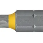 Árcsökkenés POWER BIT SZÍNES GYŰRŰVEL TX 9x25 MM 2 PCS PACK - ABRABORO