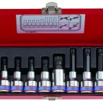 Akciós ár Légkulcsfej készlet 1/2" XZN - Spline 8 db-os M05-M12 - King Tony