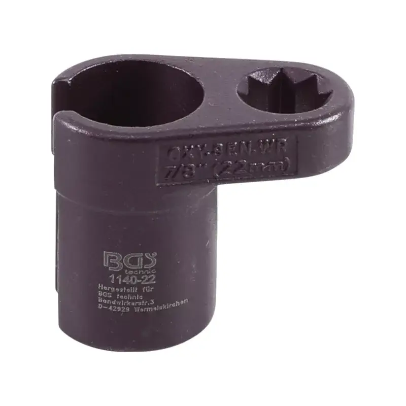 Lambdaszonda kiszerelő 22 mm eltolt 1/2" - BGS Csak ma