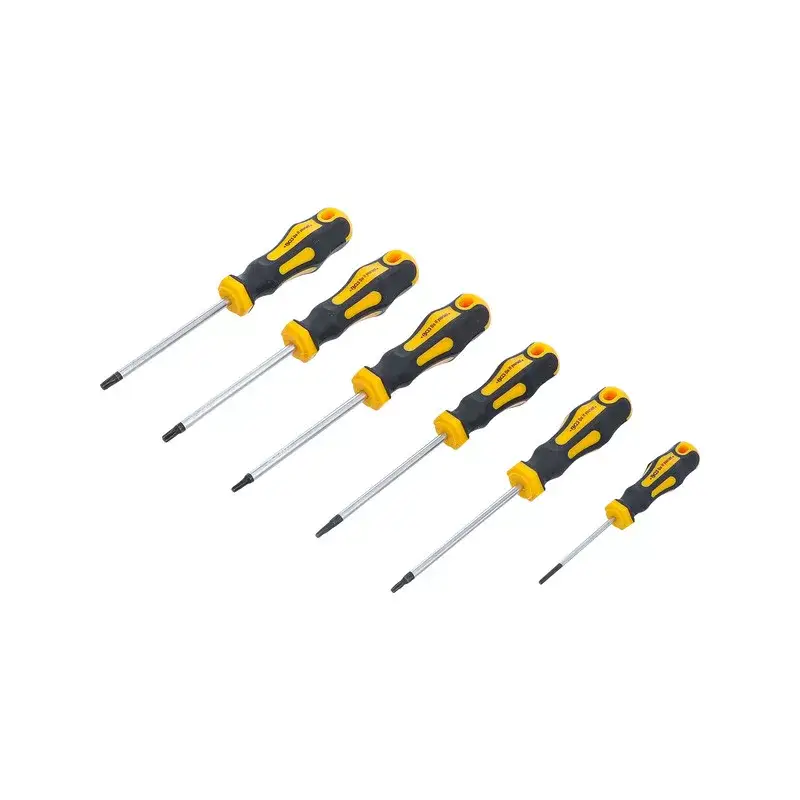 Biztonságos fizetés Csavarhúzó készlet torx T10-T30 6 részes - BGS