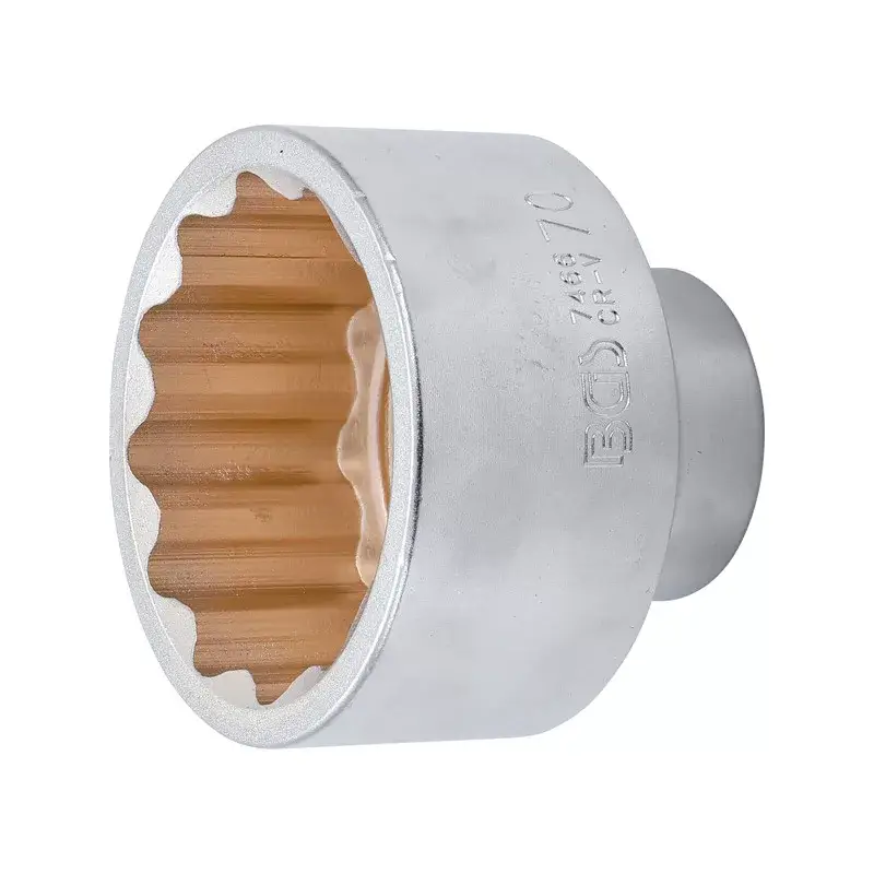 Dugókulcs 12 szögű 3/4" 70mm - BGS Csak ma