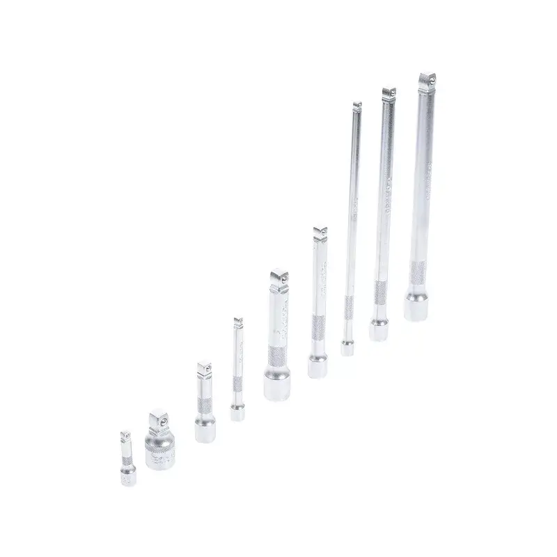 Tálcás billenős toldószár készlet 1/4"; 3/8"; 1/2" 9 részes - BGS Szuper akció