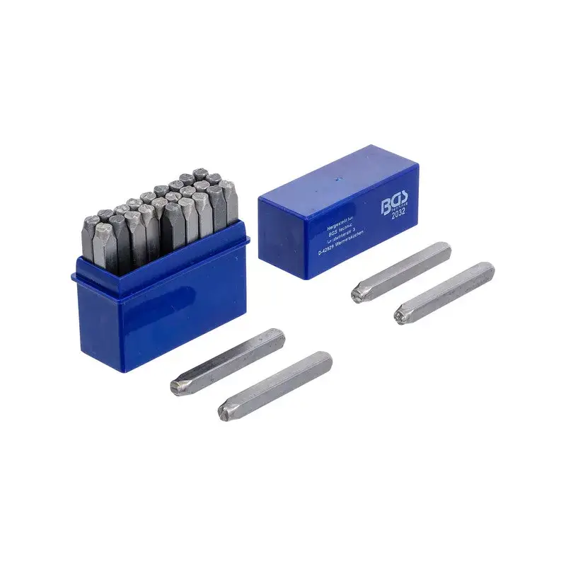 Biztonságos fizetés Beütő készlet BETŰ 5 mm-es - BGS