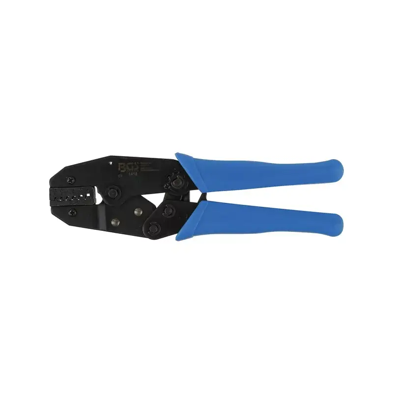 Árcsökkenés Fogó, saruzó - racsnis - érvéghüvelyre DIN 0.5-4.0 mm2 - BGS
