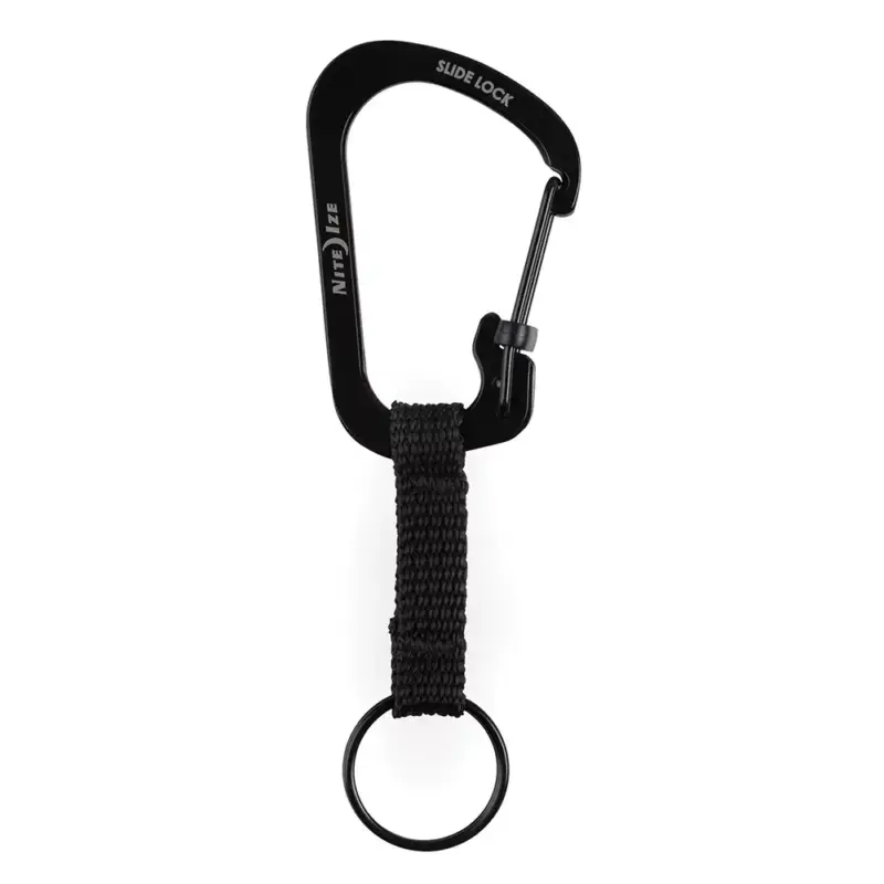Slidelock® kulcstartó acél - fekete Újdonság