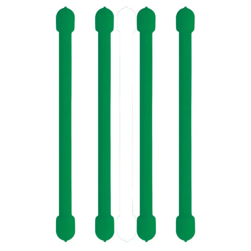 Népszerű Gear Tie® gumírozott kötöződrót 7,5 cm - 4-es csomag, zöld