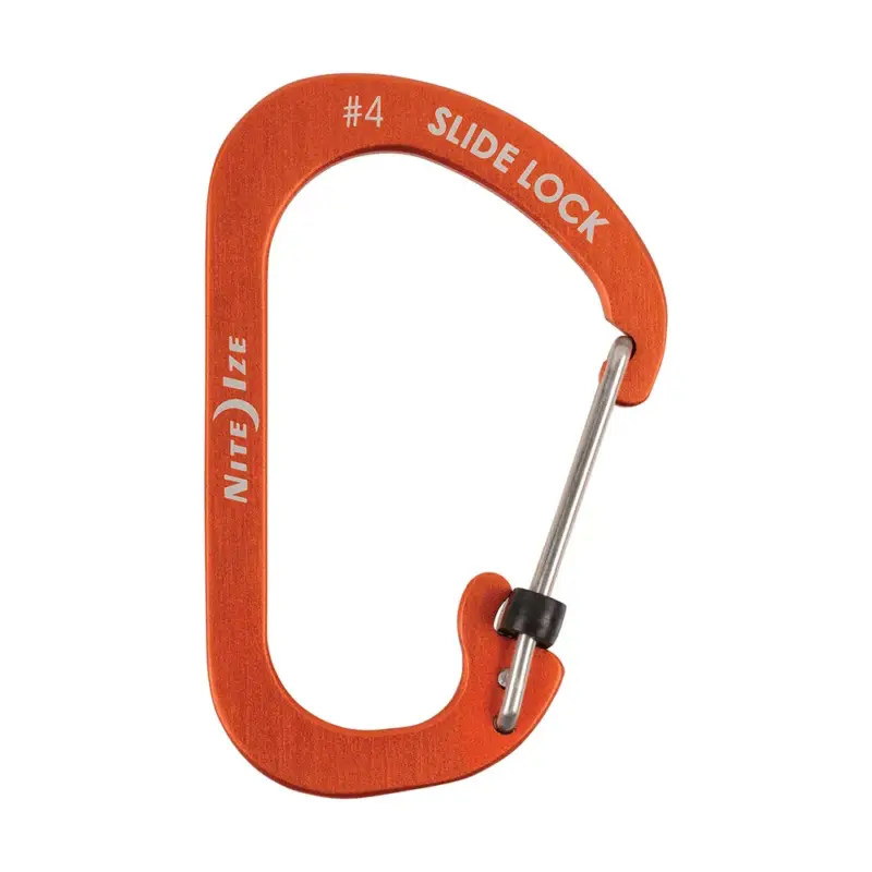 Szuper ajánlat Slidelock® karabiner alumínium #4 - Orange