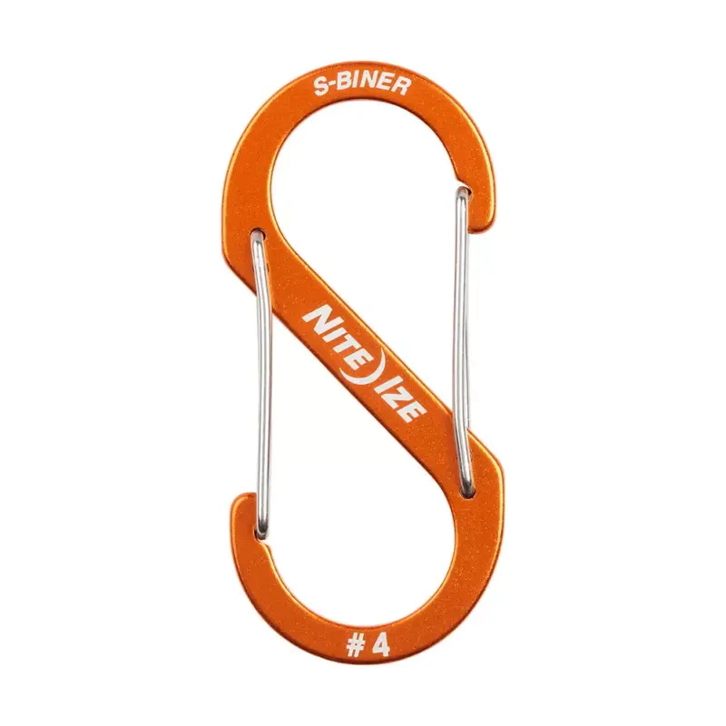 S -Biner® alumínium dupla karabiner #4 - Orange Különleges ajánlat
