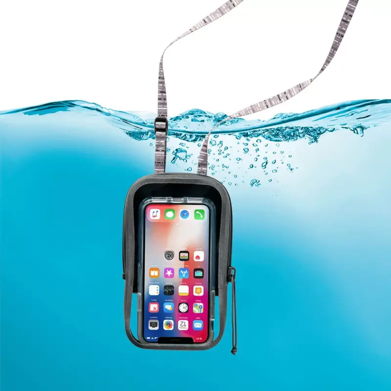Vedd meg most ROPC-09-R3 RunOff® Vízhatlan tok telefonhoz, szürke (98x169x18mm)