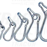 Karabiner, rugós, acél Vedd meg most