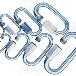 Karabiner, csavaros, acél Olcsóbb