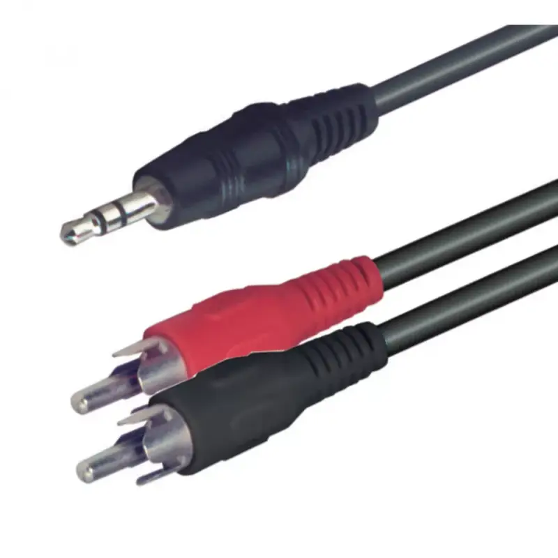 Különleges ajánlat Home A 49 audiókábel, 3,5mm dugó, RCA, 1,5m
