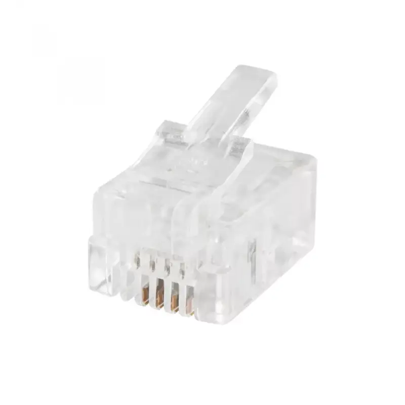 Népszerű Home TS 13 telefondugó, 6P/4C (RJ 11), préselhető