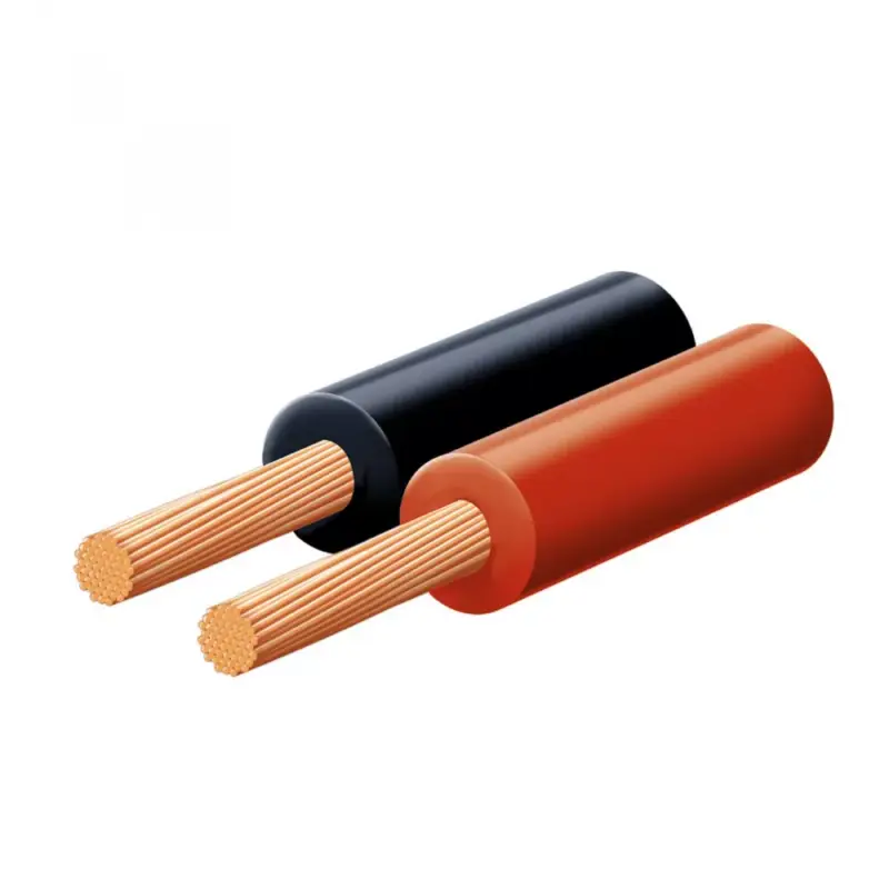 SAL KL 0,35-20X hangszóróvezeték, piros-fekete, 2C x (45 x 0,10 mm), 0,1 mm-es elemi szál, 20m Expressz szállítás