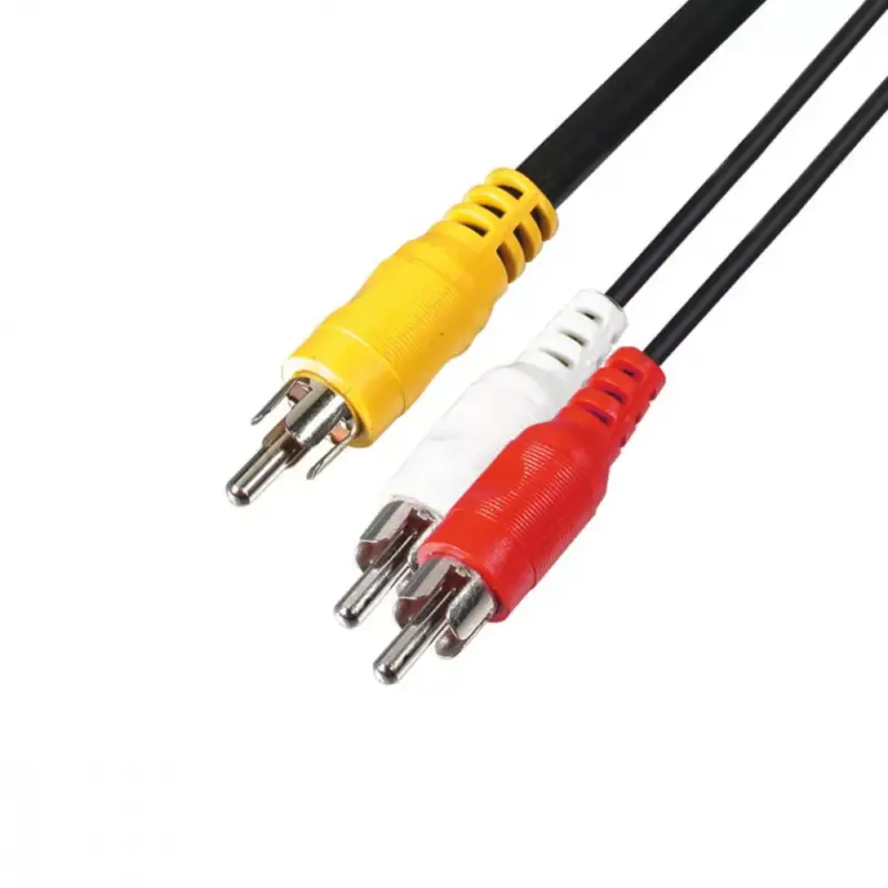 Home A 4X audió kábel, 3 RCA dugó-3 RCA dugó, 1,5 m Biztonságos vásárlás
