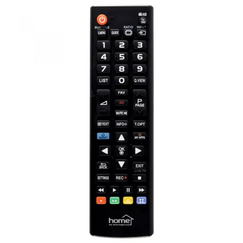 Vedd meg most Home URC LG 1 LG távirányító, LG márkájú TV készülékekhez, nem igényel beállítást