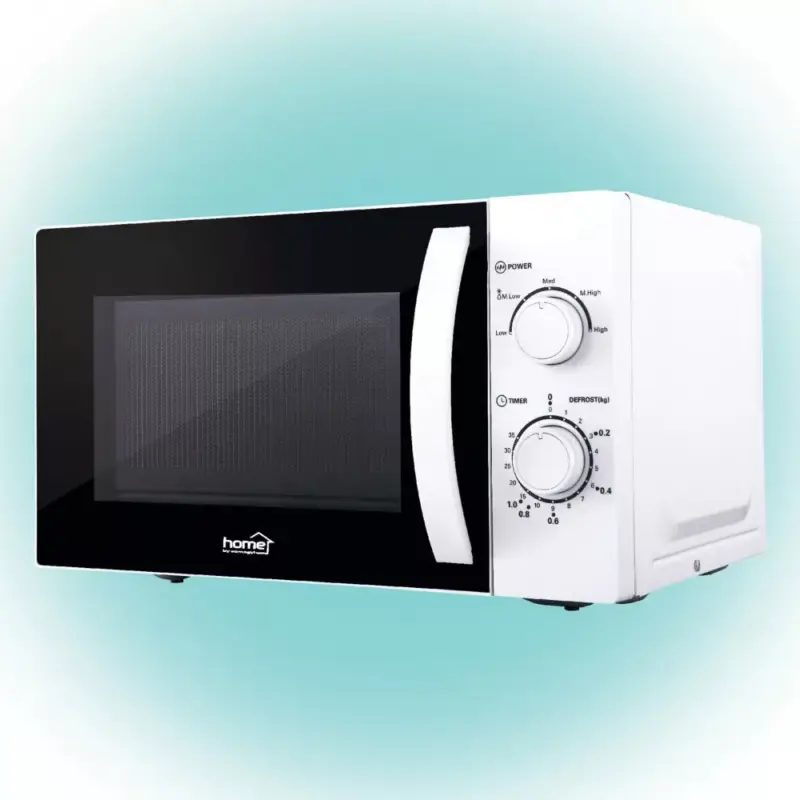 Home HG MH 21 mikrohullámú sütő, 700 W, 20 literes, 5 fokozatban állítható teljesítmény, fehér Azonnal elérhető