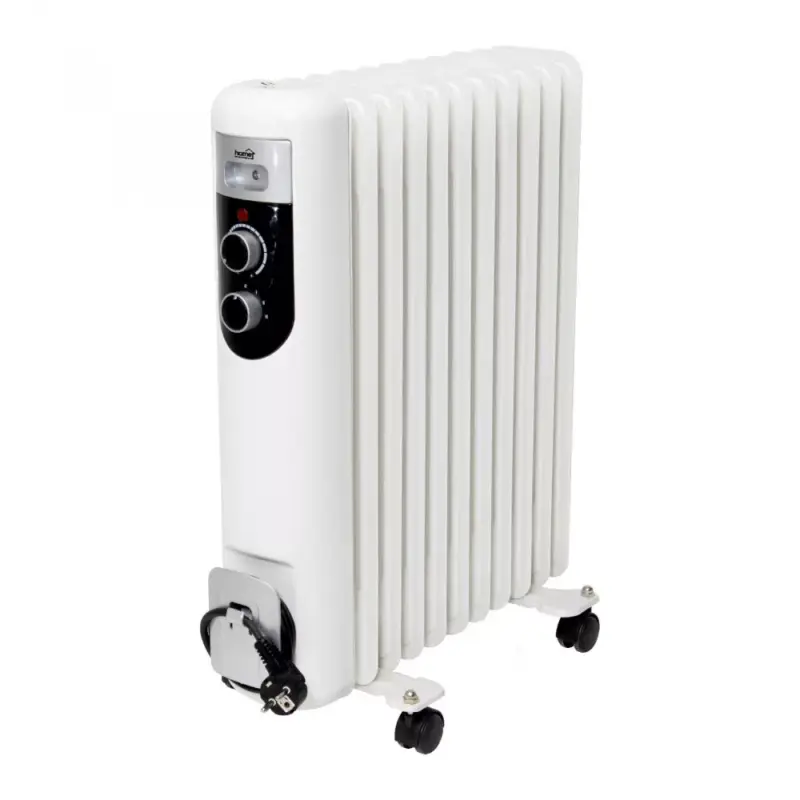 Szuper akció Home FKOS 11 M elektromos olajradiátor, 800W/1200W/2000W, 11 tagú, fehér