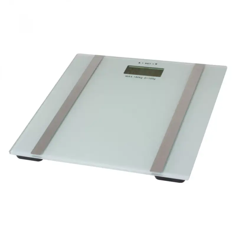 Home HG FMZ 18 fürdőszobai mérleg, méréshatár 180 kg, mérési pontosság 100 g, LCD kijelző, testzsír, testhidratáltság, izomtömeg meghatározás Különleges ajánlat