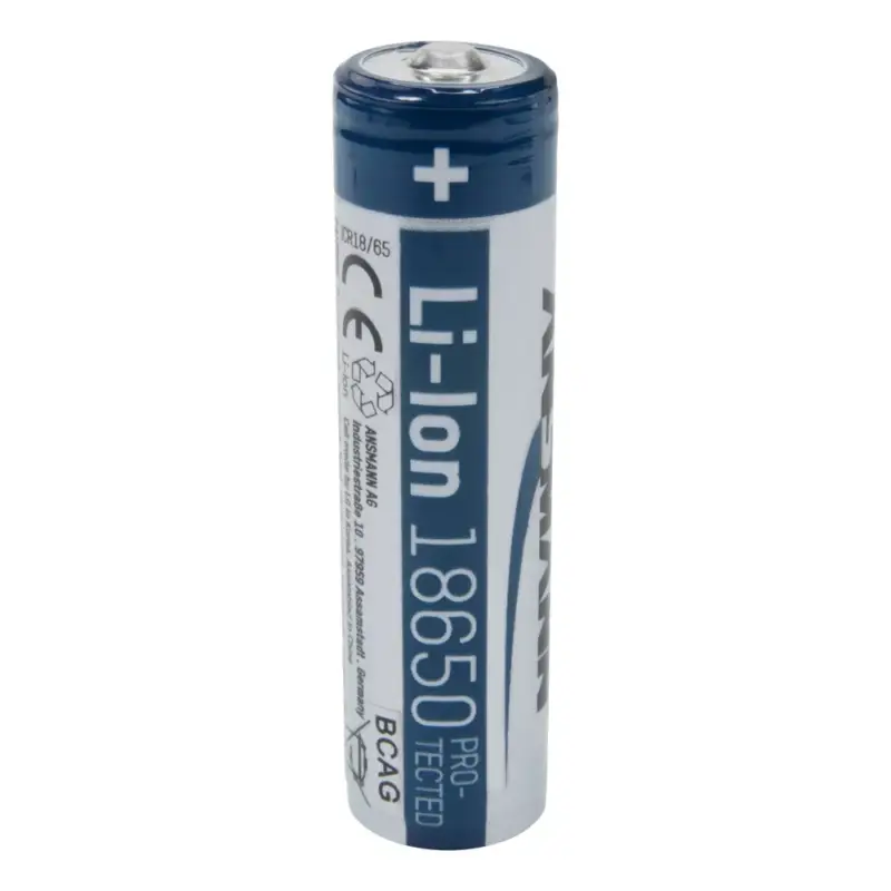 Csak ma ANSMANN 18650 Li-ion 3500mAh védett akkumulátor