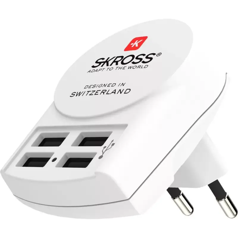 Árcsökkenés SKROSS USB töltő (4x USB-A, 4x1,2A)