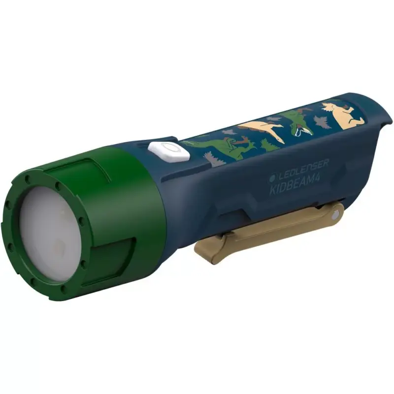 Ne maradj le LEDLENSER Kidbeam4 rúdlámpa gyerekeknek 70lm zöld 2xAAA