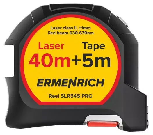 Árengedmény Ermenrich Reel SLR545 PRO Lézeres mérőszalag