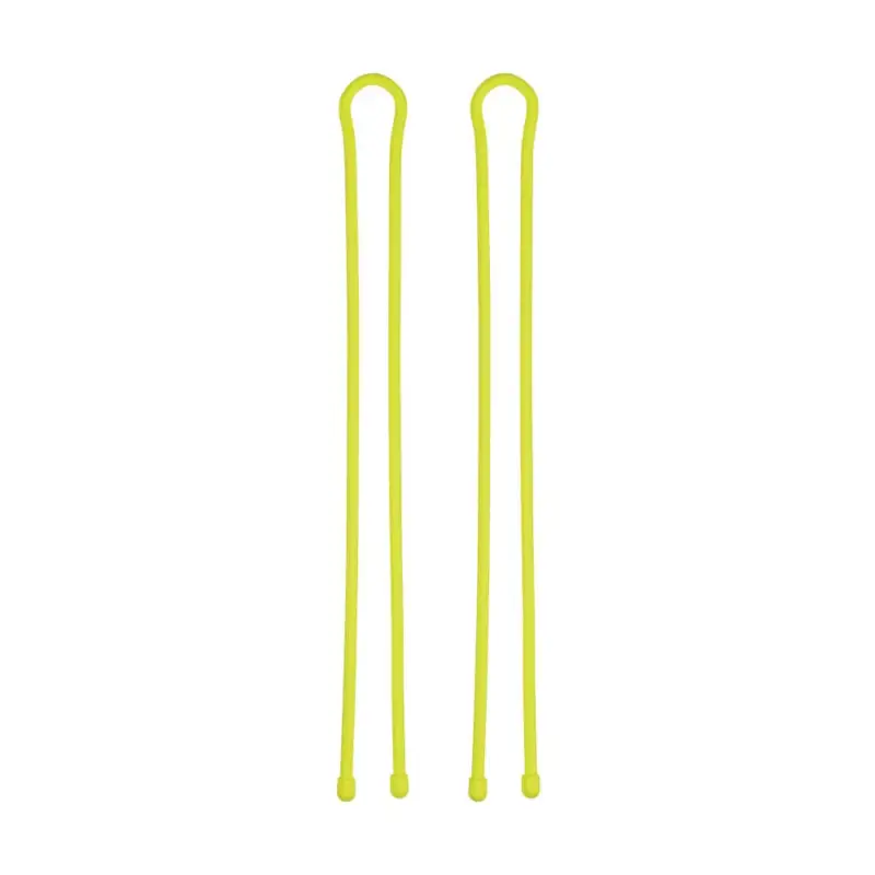 Bestseller Gear Tie® gumírozott kötöződrót 81 cm - 2-es csomag - neonsárga