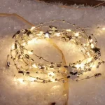LED karácsonyi lánc,csillag,elemes (X23018) Gyors kiszállítás