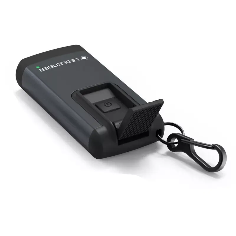 LEDLENSER K6R tölthető kulcstartós lámpa Li-ion 400lm szürke Gyors szállítás