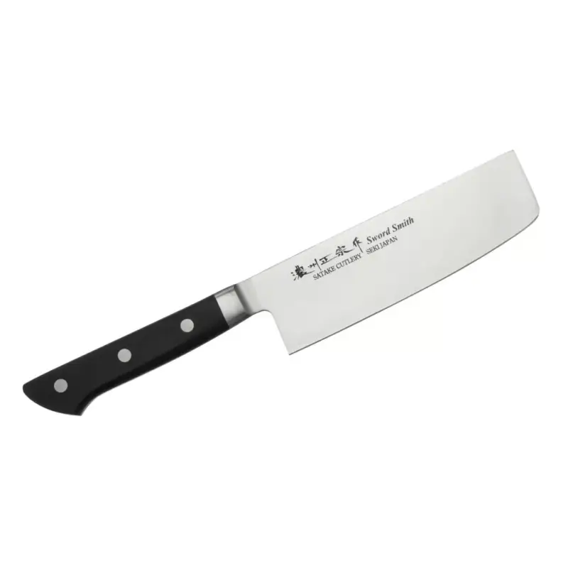 Satake 803-649 Satoru Nakiri japán konyhakés, 16 cm penge hossz, rozsdamentes acél, kemény műanyag markolat Utolsó esély