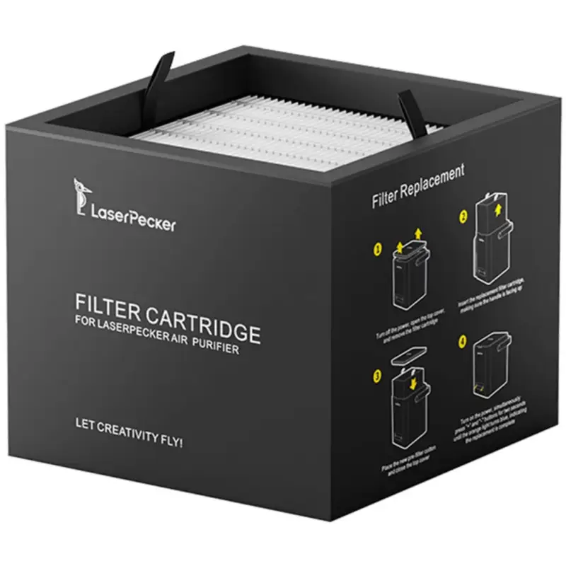Expressz kézbesítés LaserPecker légtisztító füst tartályos szűrő